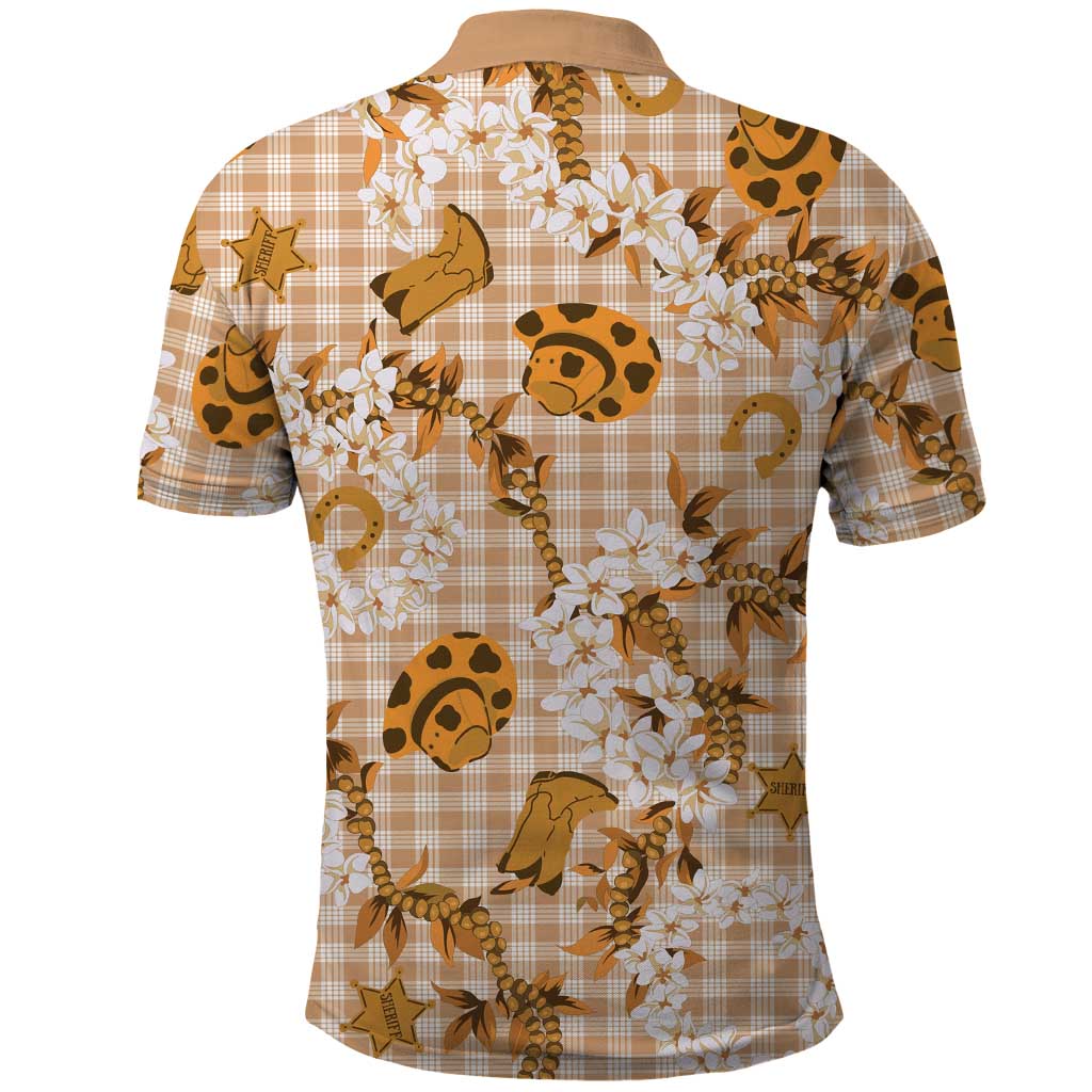 Mokihana Maile Ilima Leis Paniolo Palaka Polo Shirt Hawaiian Kula Spirit - Polynesian Pride