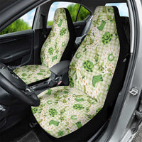 Mokihana Maile Ilima Leis Paniolo Palaka Car Seat Cover Hawaiian Omaomo Ala Spirit - Polynesian Pride