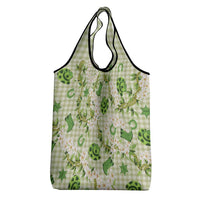 Mokihana Maile Ilima Leis Paniolo Palaka Grocery Bag Hawaiian Omaomo Ala Spirit - Polynesian Pride