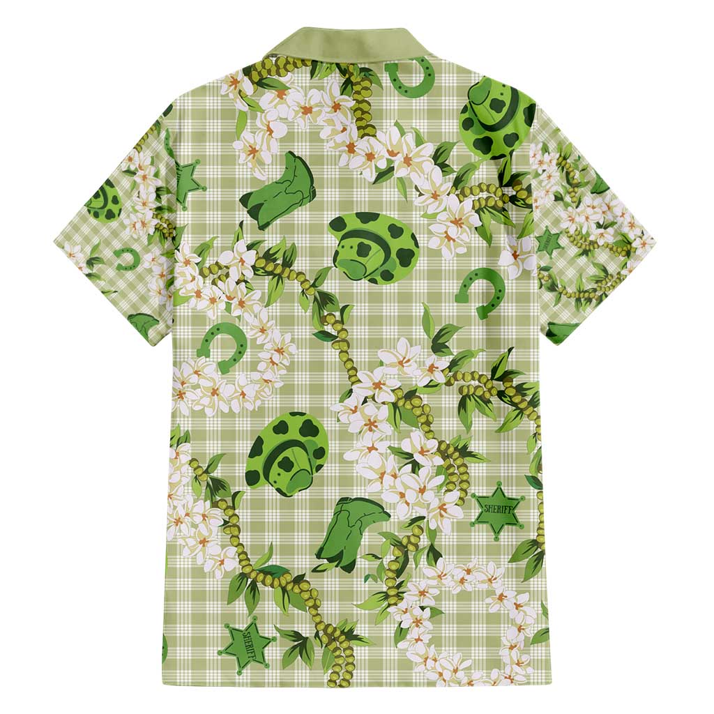 Mokihana Maile Ilima Leis Paniolo Palaka Hawaiian Shirt Hawaiian Omaomo Ala Spirit - Polynesian Pride