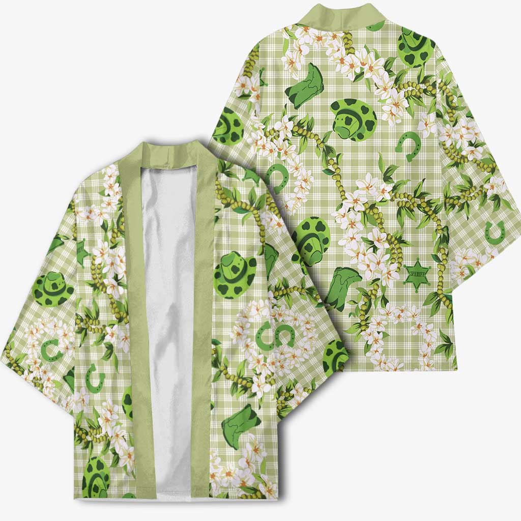 Mokihana Maile Ilima Leis Paniolo Palaka Kimono Hawaiian Omaomo Ala Spirit - Polynesian Pride