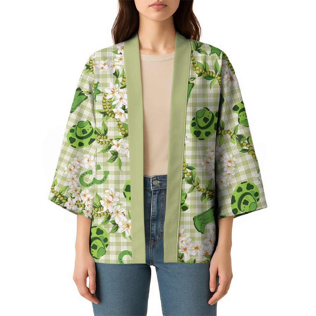 Mokihana Maile Ilima Leis Paniolo Palaka Kimono Hawaiian Omaomo Ala Spirit - Polynesian Pride