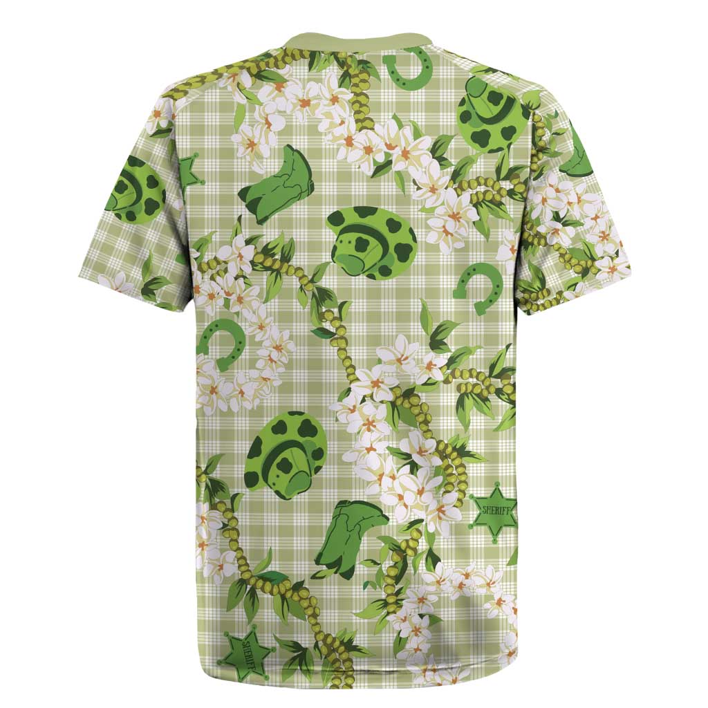 Mokihana Maile Ilima Leis Paniolo Palaka Rugby Jersey Hawaiian Omaomo Ala Spirit - Polynesian Pride