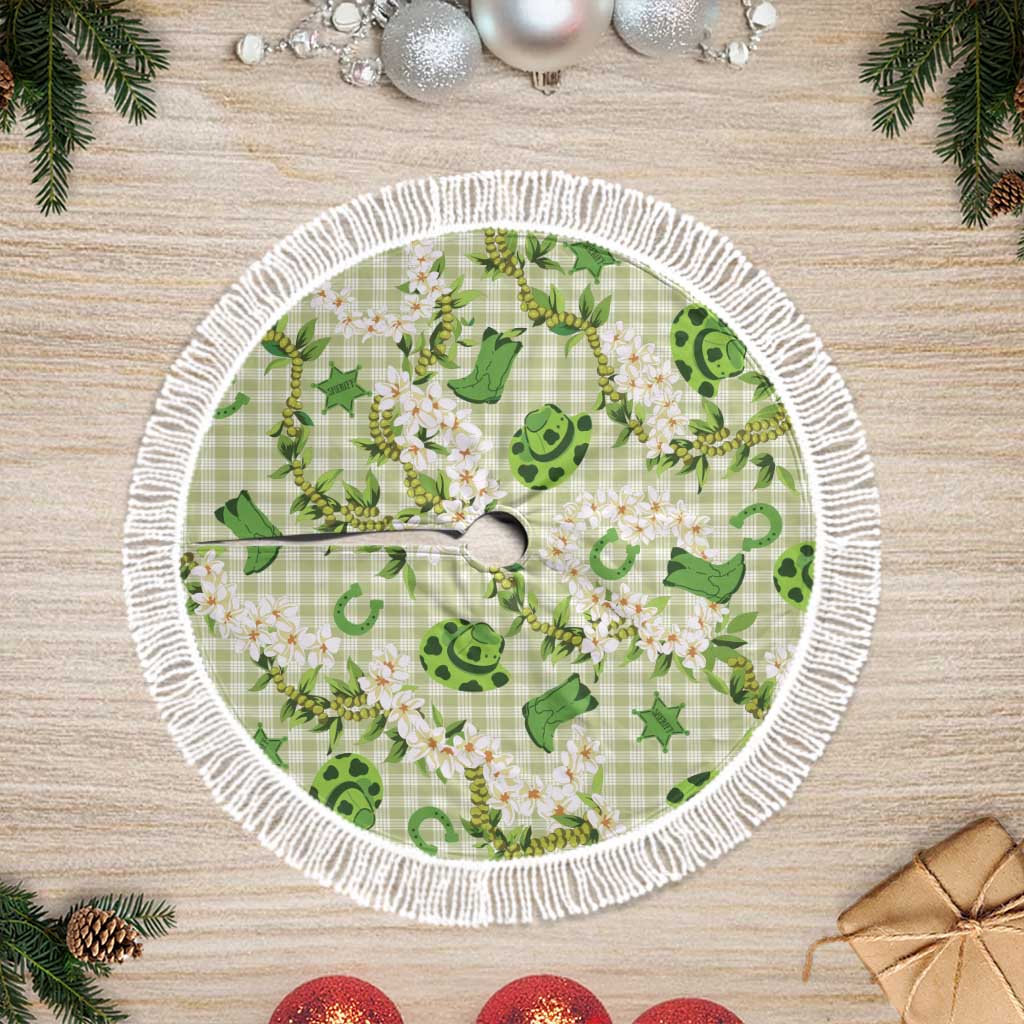 Mokihana Maile Ilima Leis Paniolo Palaka Tree Skirt Hawaiian Omaomo Ala Spirit - Polynesian Pride