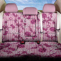 Mokihana Maile Ilima Leis Paniolo Palaka Back Car Seat Cover Hawaiian Omaomo Ulaula Spirit - Polynesian Pride