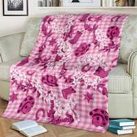 Mokihana Maile Ilima Leis Paniolo Palaka Blanket Hawaiian Omaomo Ulaula Spirit - Polynesian Pride