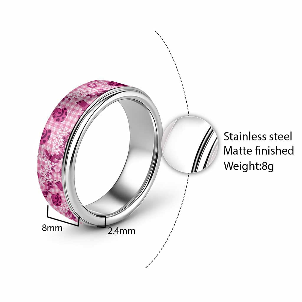 Mokihana Maile Ilima Leis Paniolo Palaka Classic Ring Hawaiian Omaomo Ulaula Spirit - Polynesian Pride