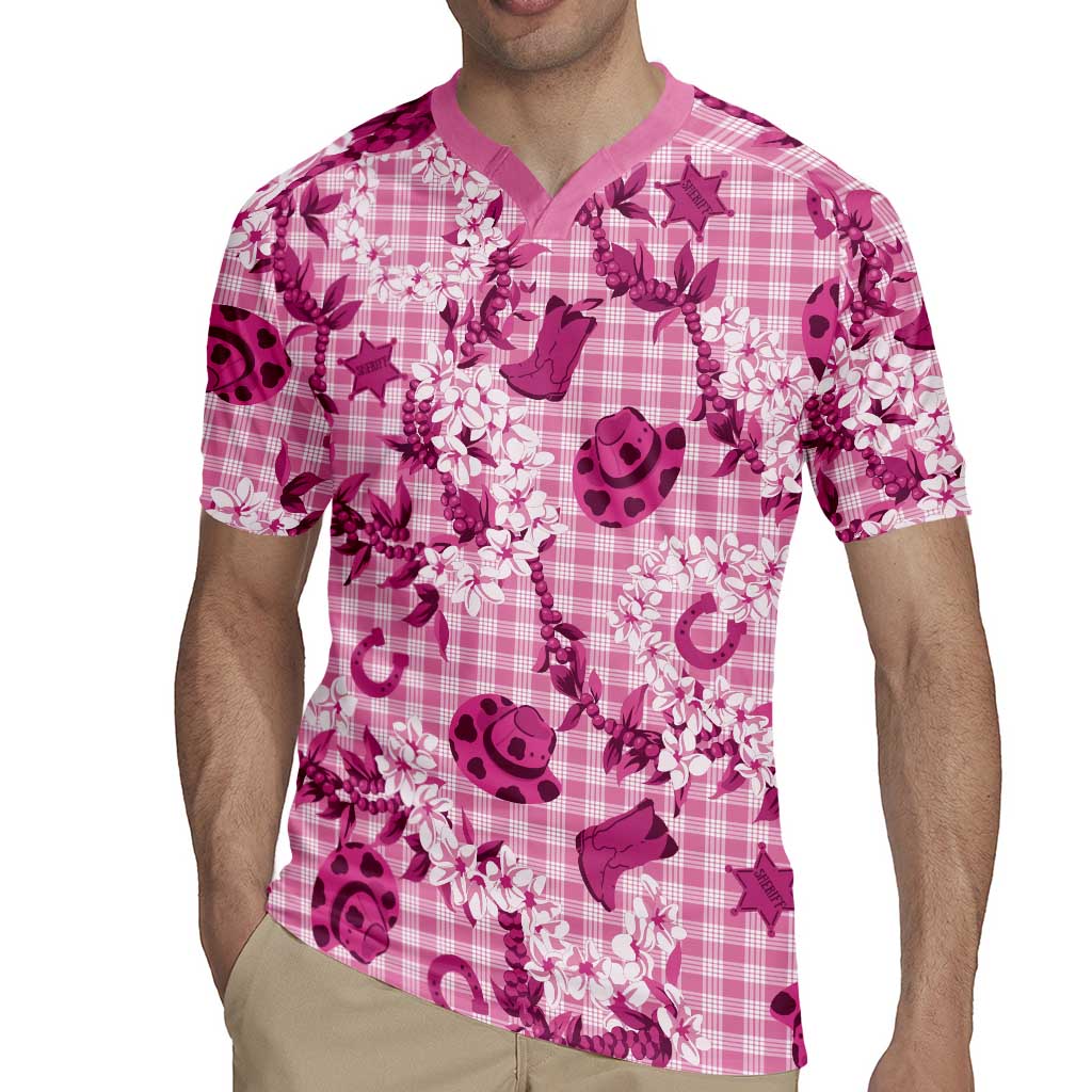 Mokihana Maile Ilima Leis Paniolo Palaka Rugby Jersey Hawaiian Omaomo Ulaula Spirit - Polynesian Pride