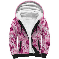 Mokihana Maile Ilima Leis Paniolo Palaka Sherpa Hoodie Hawaiian Omaomo Ulaula Spirit - Polynesian Pride