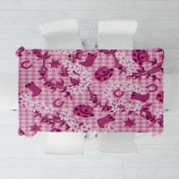 Mokihana Maile Ilima Leis Paniolo Palaka Tablecloth Hawaiian Omaomo Ulaula Spirit - Polynesian Pride