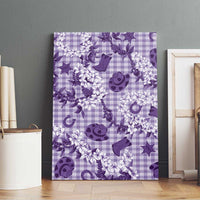 Mokihana Maile Ilima Leis Paniolo Palaka Canvas Wall Art Hawaiian Poni Spirit - Polynesian Pride