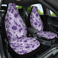Mokihana Maile Ilima Leis Paniolo Palaka Car Seat Cover Hawaiian Poni Spirit - Polynesian Pride