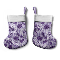 Mokihana Maile Ilima Leis Paniolo Palaka Christmas Stocking Hawaiian Poni Spirit - Polynesian Pride