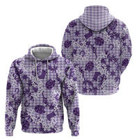 Mokihana Maile Ilima Leis Paniolo Palaka Hoodie Hawaiian Poni Spirit - Polynesian Pride