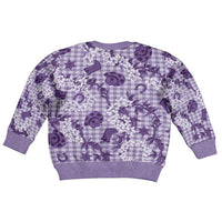 Mokihana Maile Ilima Leis Paniolo Palaka Kid Ugly Christmas Sweater Hawaiian Poni Spirit - Polynesian Pride