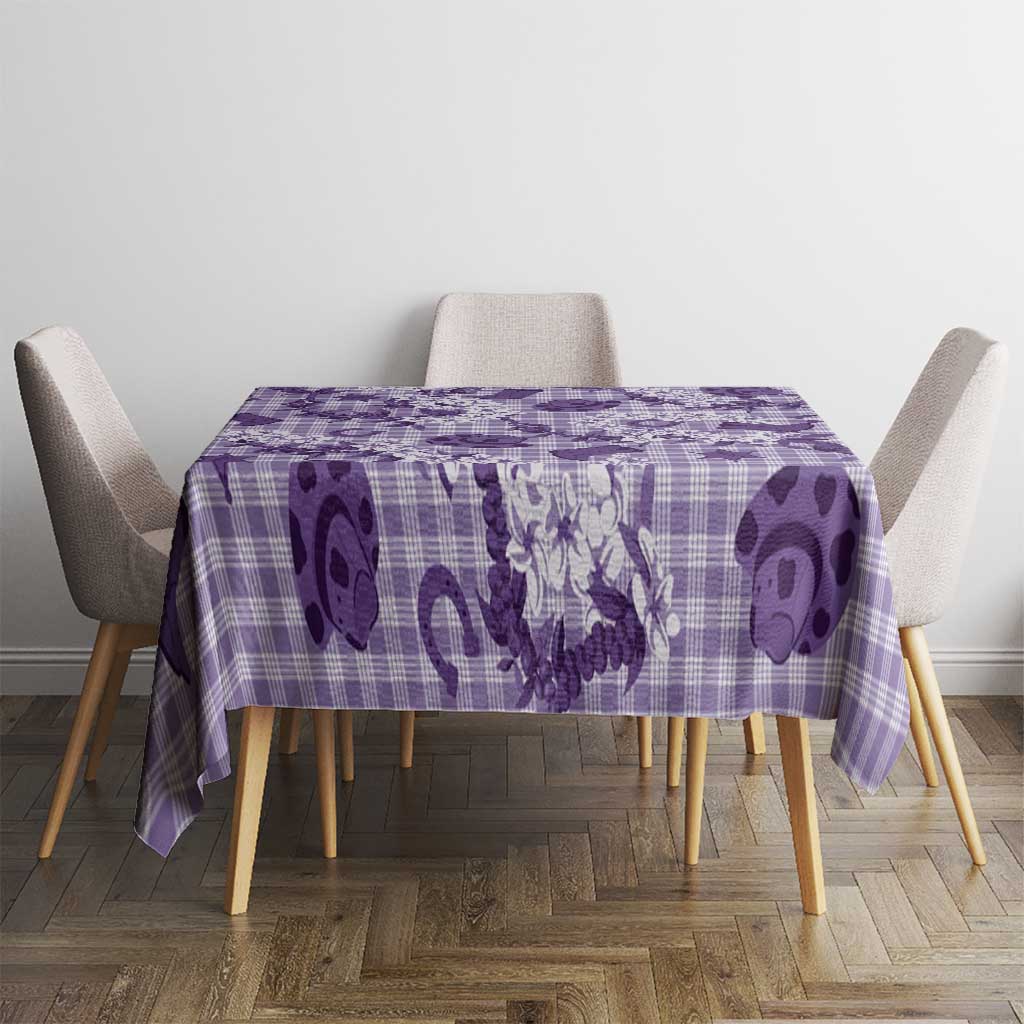Mokihana Maile Ilima Leis Paniolo Palaka Tablecloth Hawaiian Poni Spirit - Polynesian Pride
