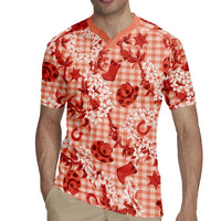 Mokihana Maile Ilima Leis Paniolo Palaka Rugby Jersey Hawaiian Ulaula Spirit - Polynesian Pride