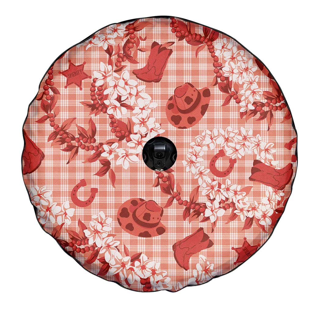 Mokihana Maile Ilima Leis Paniolo Palaka Spare Tire Cover Hawaiian Ulaula Spirit - Polynesian Pride