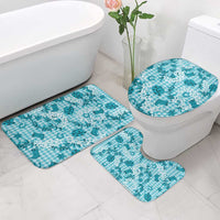 Mokihana Maile Ilima Leis Paniolo Palaka Bathroom Set Hawaiian Polu Opa Spirit LT9 - Polynesian Pride