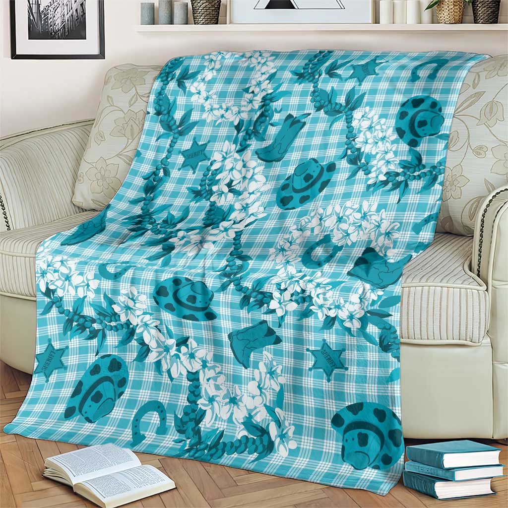 Mokihana Maile Ilima Leis Paniolo Palaka Blanket Hawaiian Polu Opa Spirit - Polynesian Pride