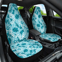 Mokihana Maile Ilima Leis Paniolo Palaka Car Seat Cover Hawaiian Polu Opa Spirit - Polynesian Pride