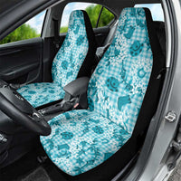 Mokihana Maile Ilima Leis Paniolo Palaka Car Seat Cover Hawaiian Polu Opa Spirit - Polynesian Pride