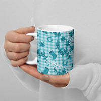 Mokihana Maile Ilima Leis Paniolo Palaka Ceramic Mug Hawaiian Polu Opa Spirit LT9 - Polynesian Pride