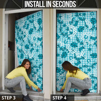 Mokihana Maile Ilima Leis Paniolo Palaka Door Cover Hawaiian Polu Opa Spirit - Polynesian Pride