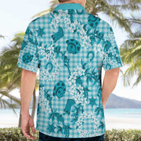 Mokihana Maile Ilima Leis Paniolo Palaka Hawaiian Shirt Hawaiian Polu Opa Spirit - Polynesian Pride