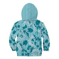 Mokihana Maile Ilima Leis Paniolo Palaka Kid Hoodie Hawaiian Polu Opa Spirit - Polynesian Pride