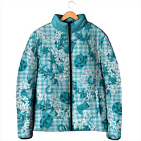 Mokihana Maile Ilima Leis Paniolo Palaka Padded Jacket Hawaiian Polu Opa Spirit - Polynesian Pride