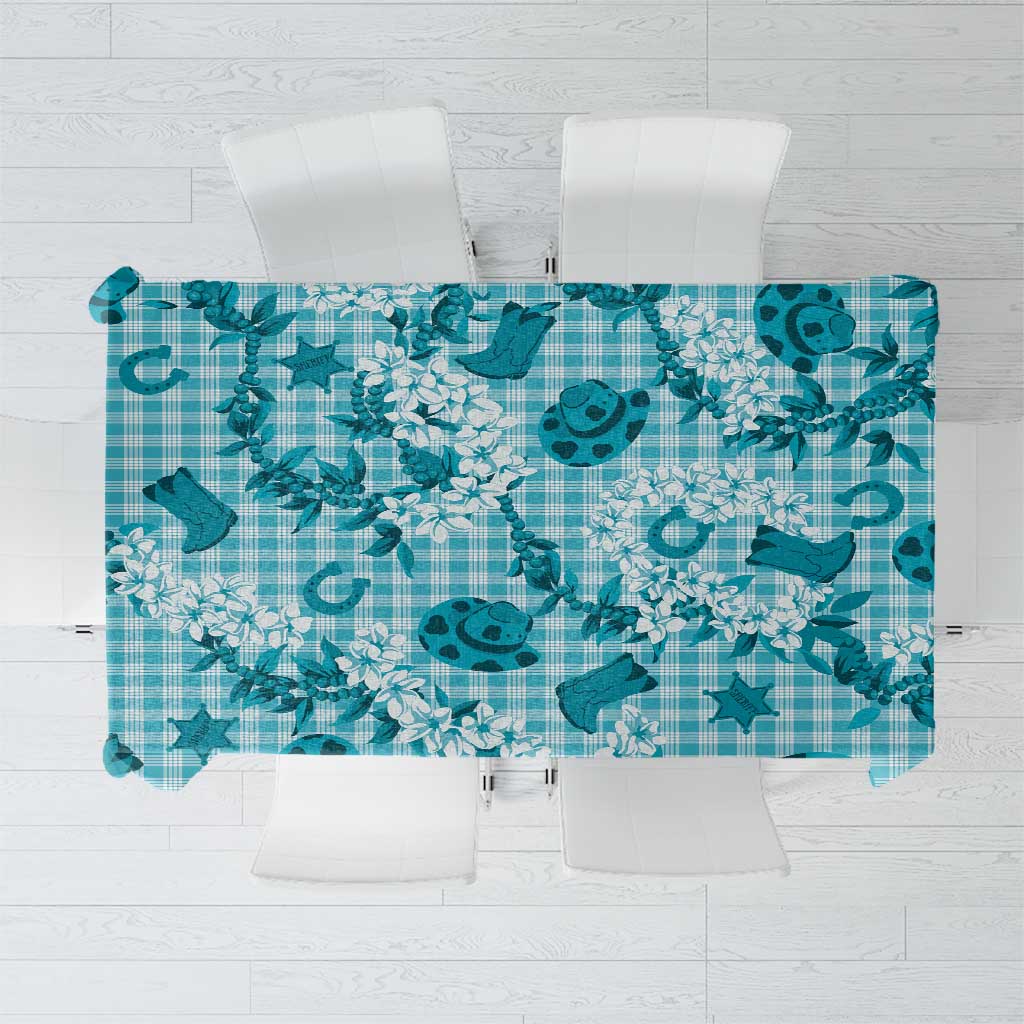 Mokihana Maile Ilima Leis Paniolo Palaka Tablecloth Hawaiian Polu Opa Spirit - Polynesian Pride