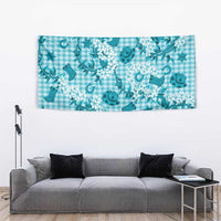 Mokihana Maile Ilima Leis Paniolo Palaka Tapestry Hawaiian Polu Opa Spirit - Polynesian Pride