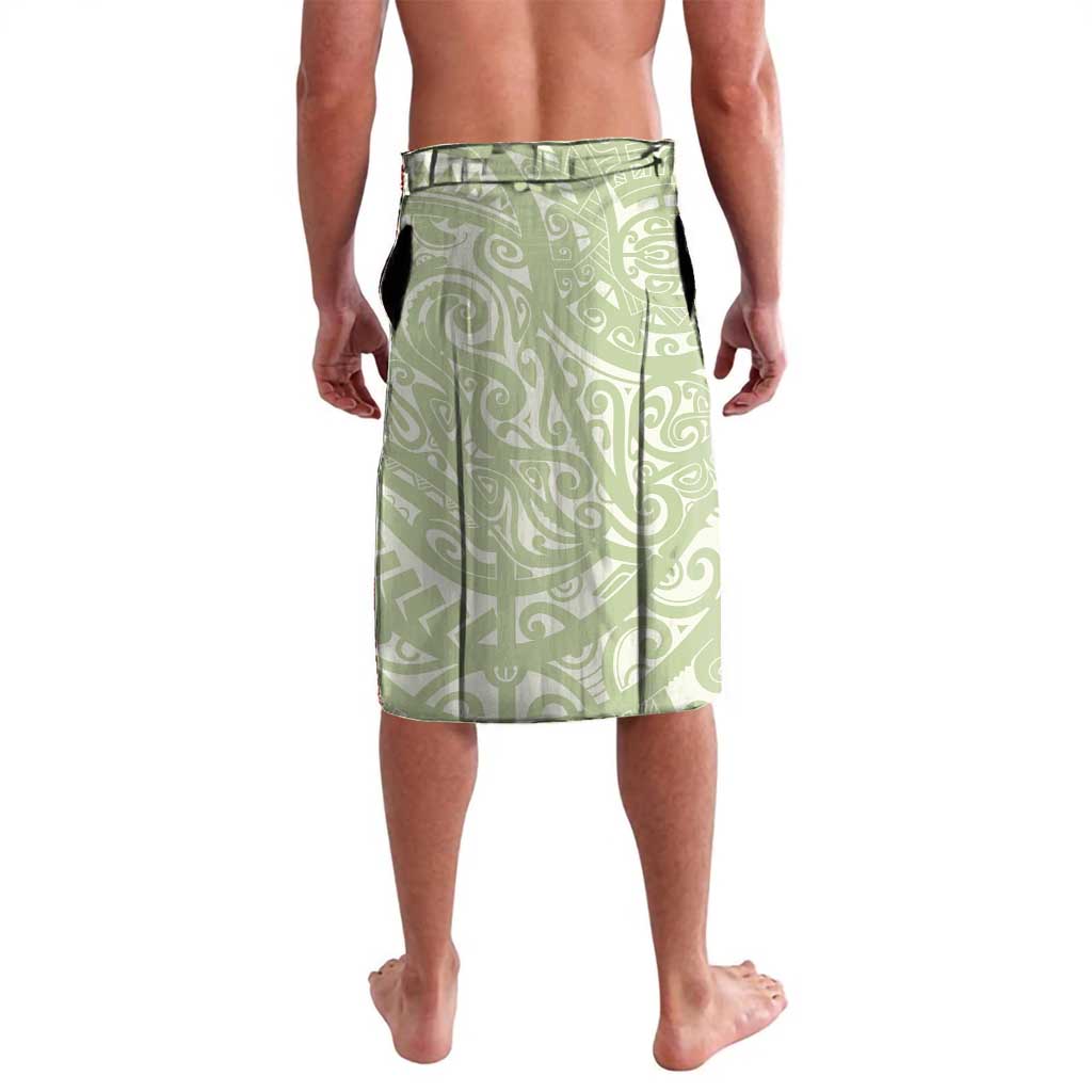 Leaf Green Hawaii Anthurium Plumeria Lei Lavalava LT9 - Polynesian Pride