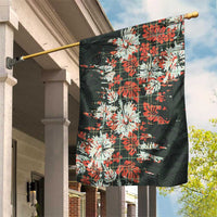 Hawaii Tartan With Hibiscus Garden Flag Polynesian Pattern Vintage