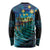 Matariki Te Tau Hou Maori Long Sleeve Shirt New Zealand Silver Fern Night Starry Sky