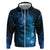 New Zealand Matariki Hoodie Blue Milky Way Stars Night Sky