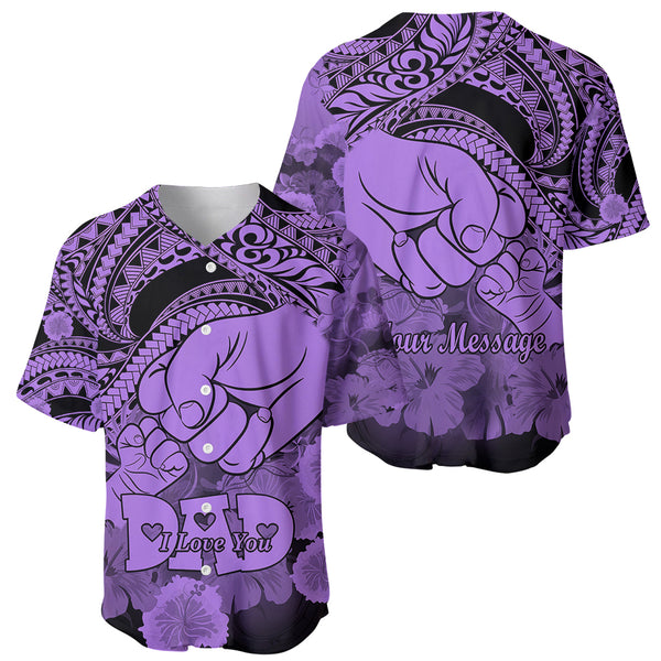 Polynesian Pride Happy Father Day Sherpa Hoodie I Love You Dad - Polynesian Tribal Aqua LT9 main image 1