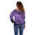 Personalised Polynesian Pride Happy Father Day Off Shoulder Sweater I Love You Dad - Polynesian Tribal Purple LT9 - Polynesian Pride