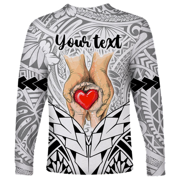 Personalised Father Day FSM Off Shoulder Sweater Federated States of Micronesia I Love You Dad LT14
