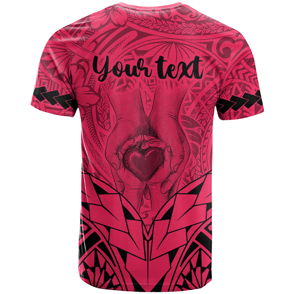 Custom Polynesian Fathers Day Gift For Dad T Shirt Super Father In The World Pink Polynesian Pattern LT9 - Polynesian Pride