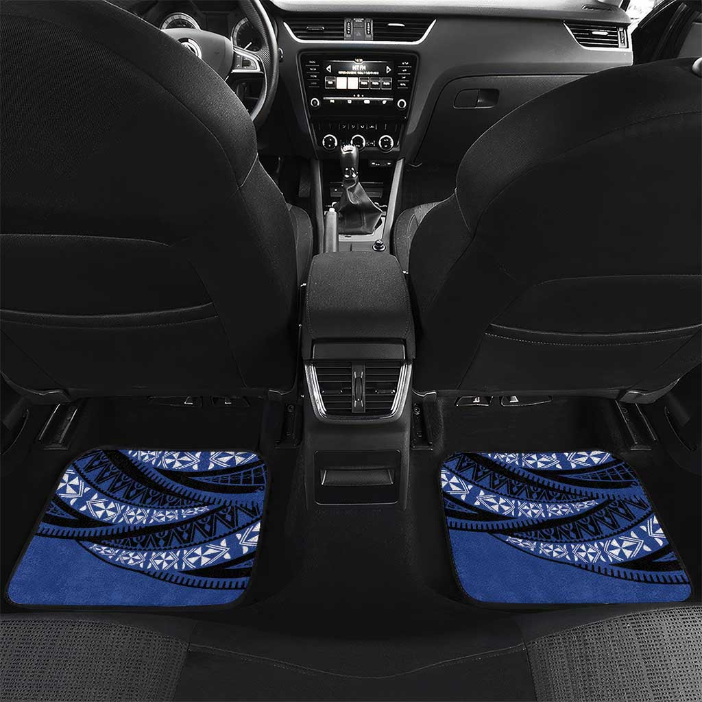 Fiji Rugby Pacific Custom Car Mats Pasifika Tapa Pattern