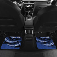 Fiji Rugby Pacific Custom Car Mats Pasifika Tapa Pattern