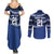 Fiji Rugby Pacific Custom Couples Matching Summer Maxi Dress and Long Sleeve Button Shirt Pasifika Tapa Pattern