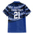 Fiji Rugby Pacific Custom Family Matching Off Shoulder Short Dress and Hawaiian Shirt Pasifika Tapa Pattern