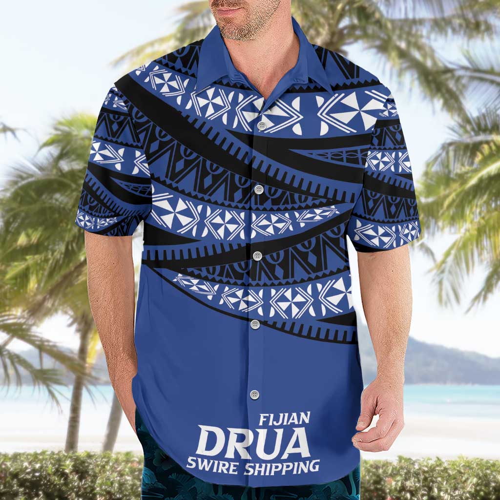 Fiji Rugby Pacific Custom Hawaiian Shirt Pasifika Tapa Pattern