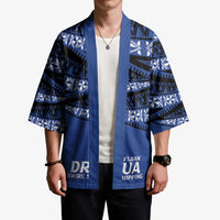 Fiji Rugby Pacific Custom Kimono Pasifika Tapa Pattern - Polynesian Pride