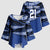 Fiji Rugby Pacific Custom Kimono Sleeve Blouse Pasifika Tapa Pattern - Polynesian Pride