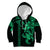 Hawaiian Tribal Kid Hoodie Polynesian Kakau Turtle - Green LT9 Green - Polynesian Pride