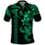 Hawaiian Tribal Polo Shirt Polynesian Kakau Turtle Green LT9 Green - Polynesian Pride